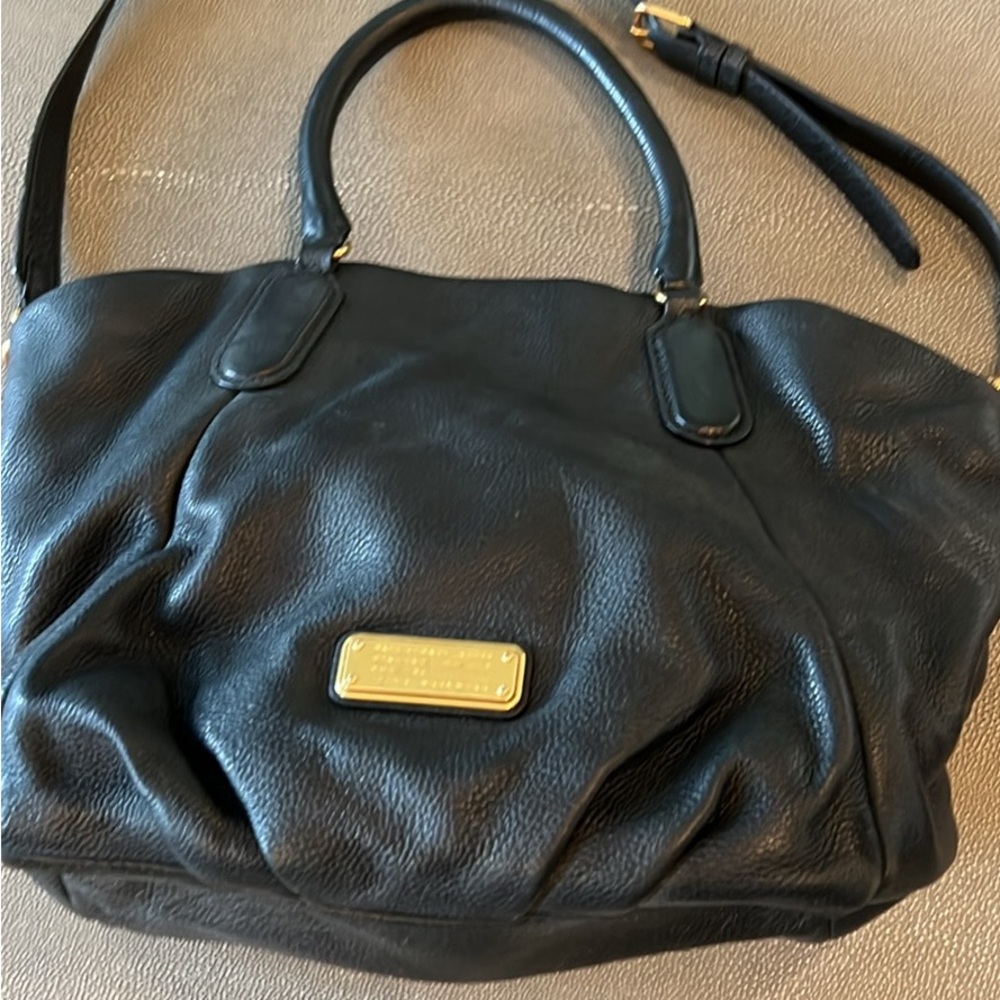 Marc by Marc Jacobs black leather handbag
